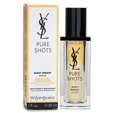 yves saint laurent pure shots night reboot serum